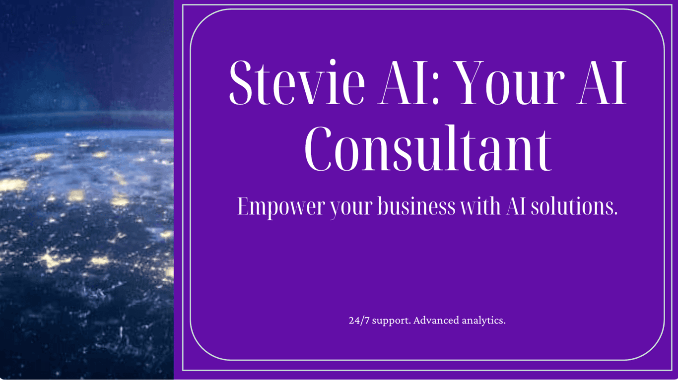 Stevie AI: The AI Consultant for Every Company