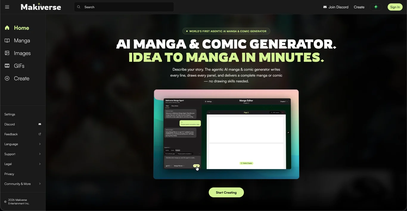 Makiverse screenshot 1