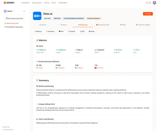 SenseyAI screenshot 1