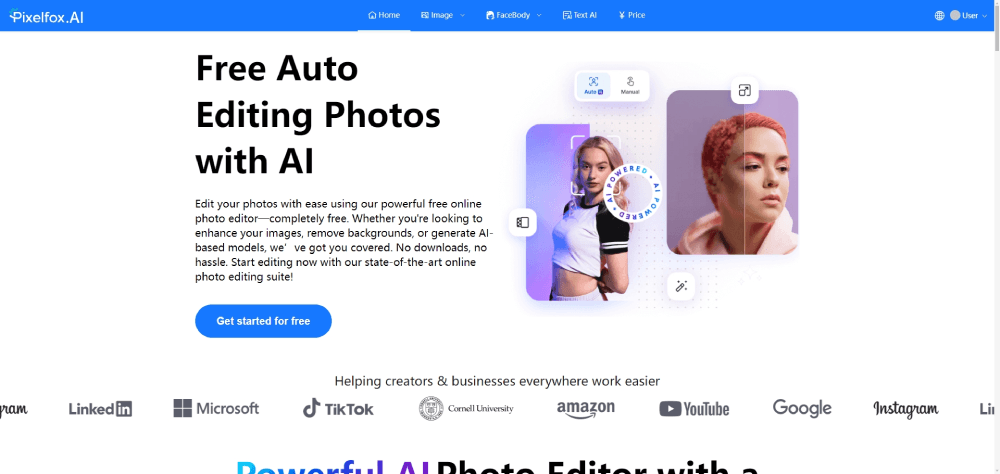 Pixelfox AI screenshot