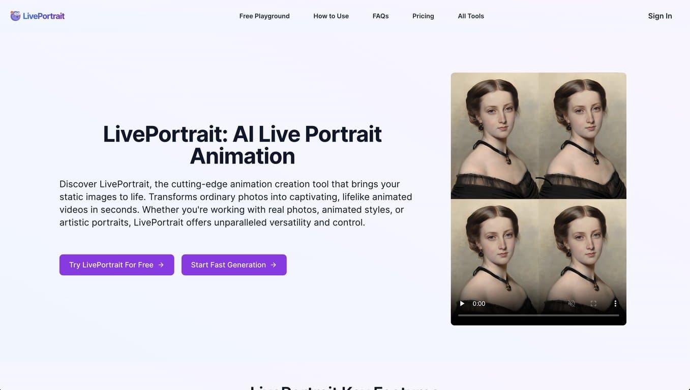 LivePortrait screenshot