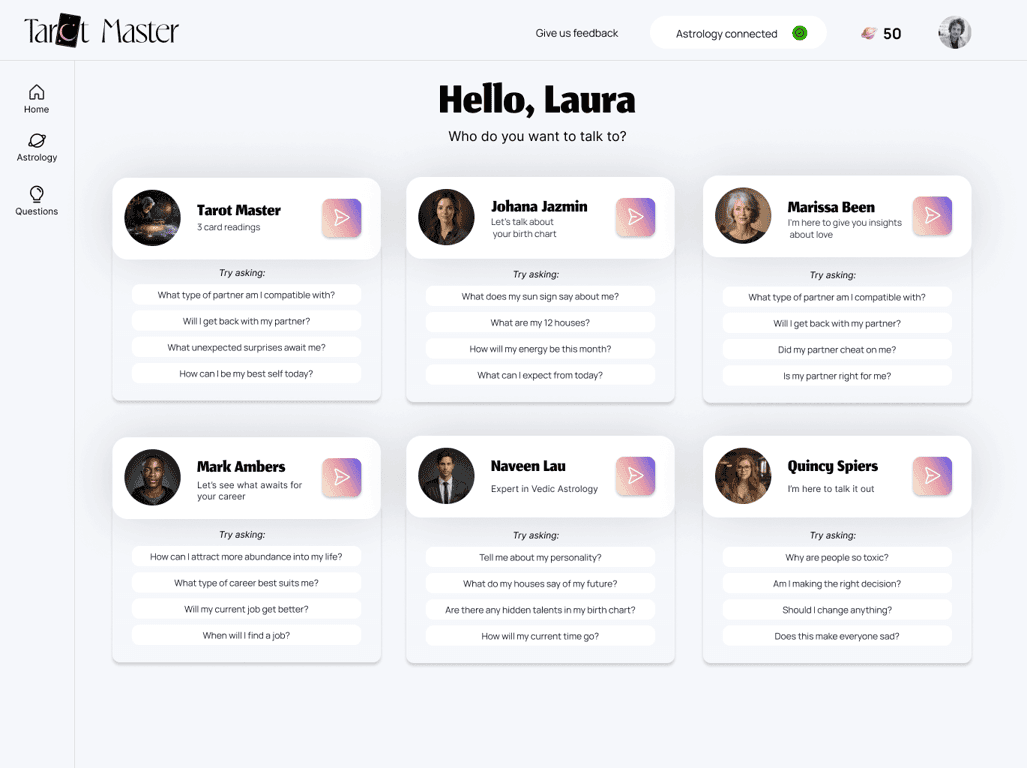 Tarot Master screenshot