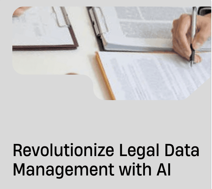 Business Use Case of AI in Legal - High Volume of Data Management