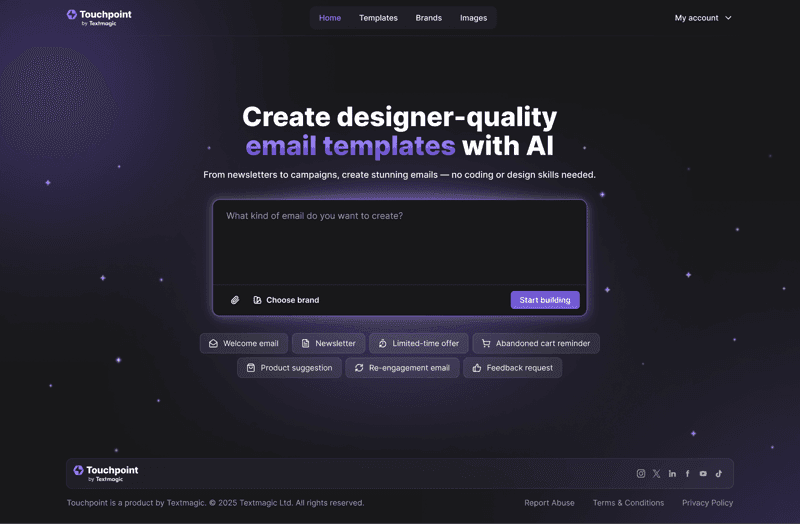 Touchpoint screenshot