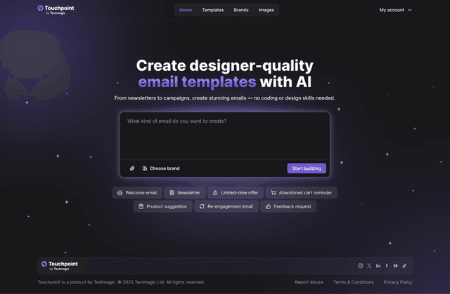 Touchpoint screenshot 1