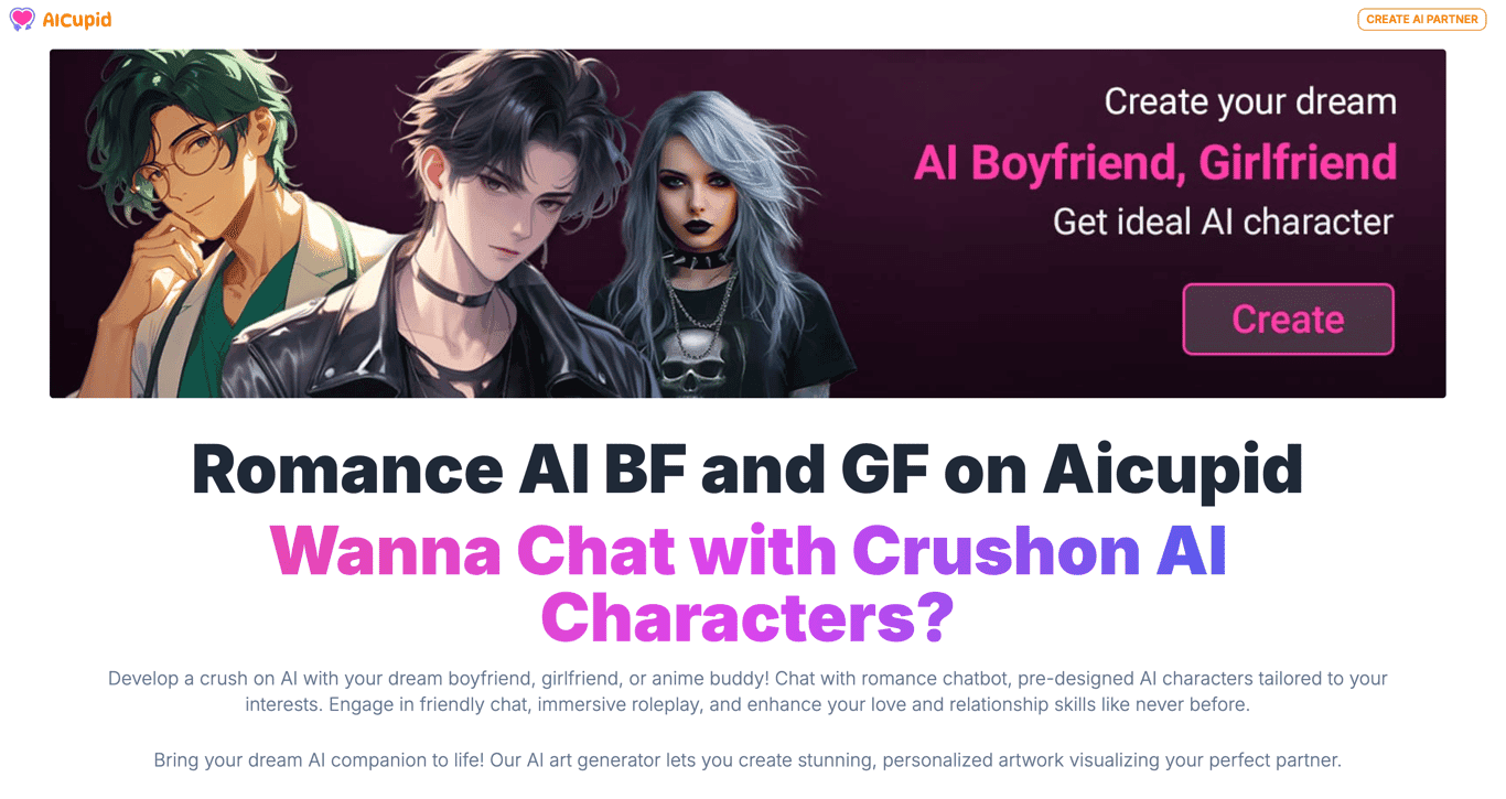 AICupid: Crushon AI screenshot