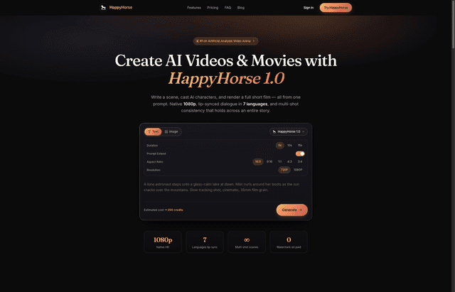 HappyHorse screenshot 1