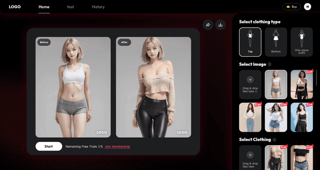 DressPlay.ai screenshot 1