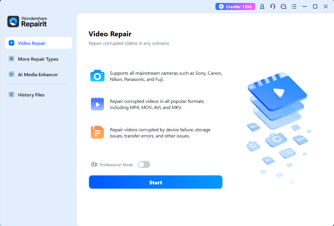 Wondershare Repairit screenshot