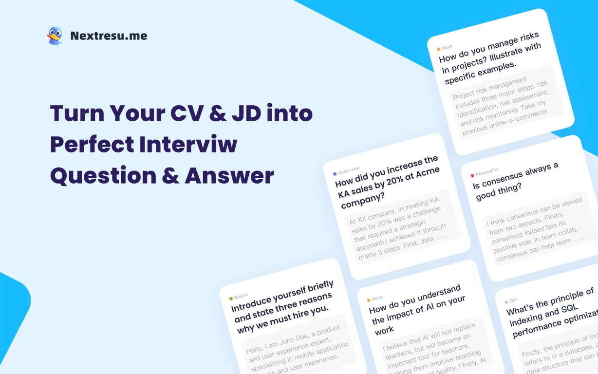 NextResu.me screenshot