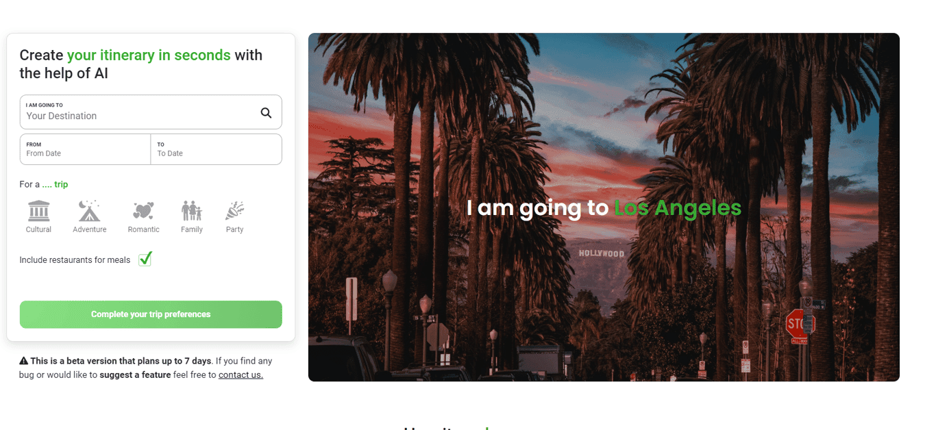 MyTripAssistant screenshot