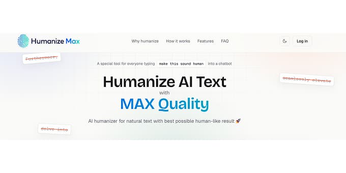 Humanize Max screenshot 1