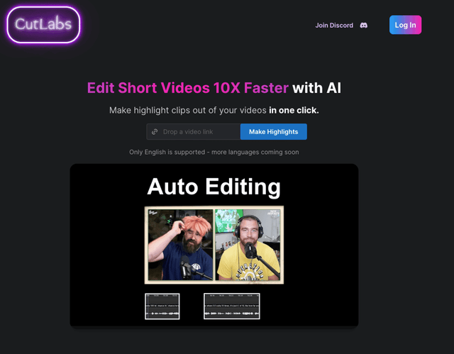 cutlabs.ai screenshot 1