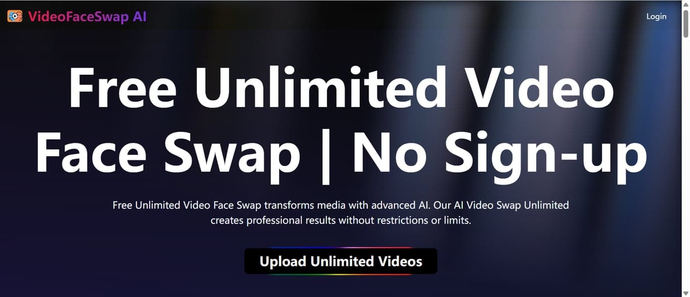 Free Videoswapface screenshot