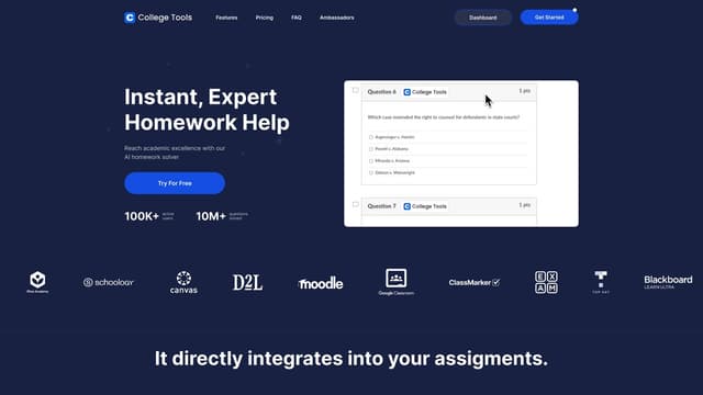 AIHomework Solver by College Tools screenshot 1
