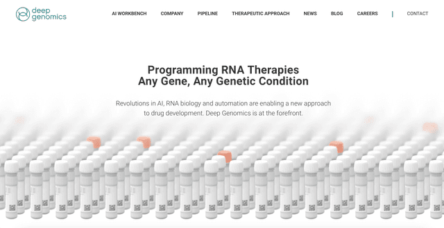 Deep Genomics screenshot 1