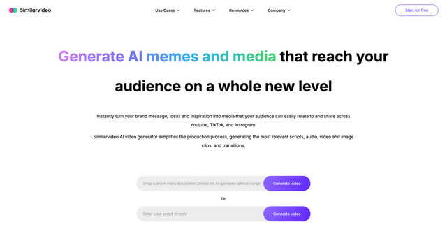 similarvideo screenshot 1