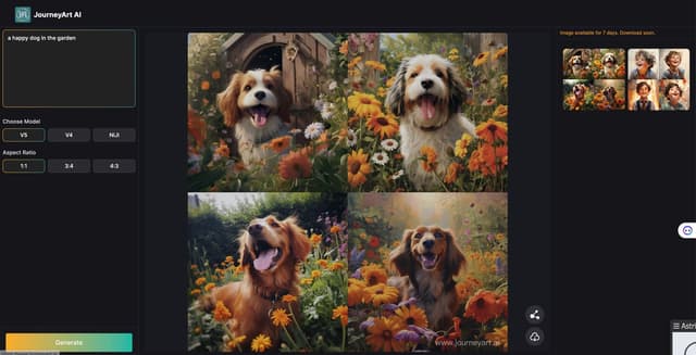 Midjourney Art AI Generator screenshot 1