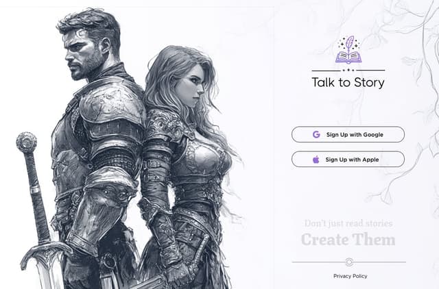 TalkToStoryAI screenshot 1