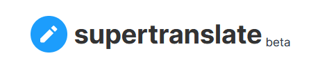 Supertranslate logo