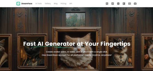 Dreamface screenshot 1