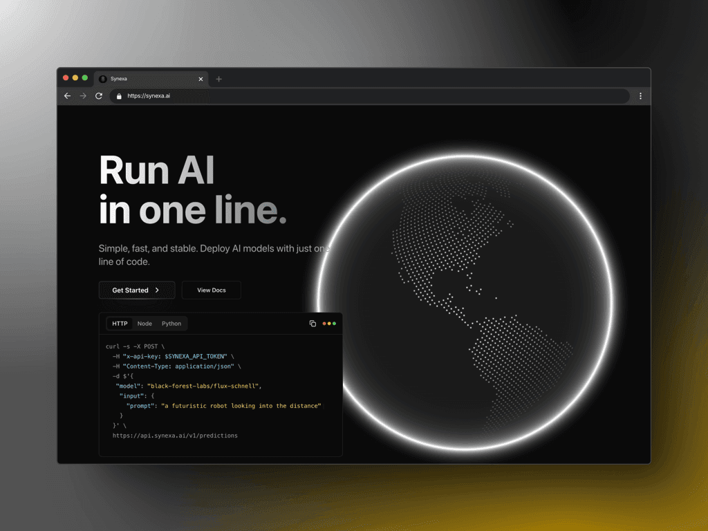 Synexa AI screenshot