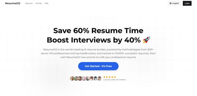 ResumeGo screenshot 1