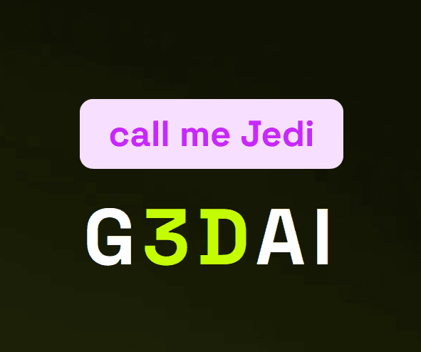 G3DAI {Jedi} logo
