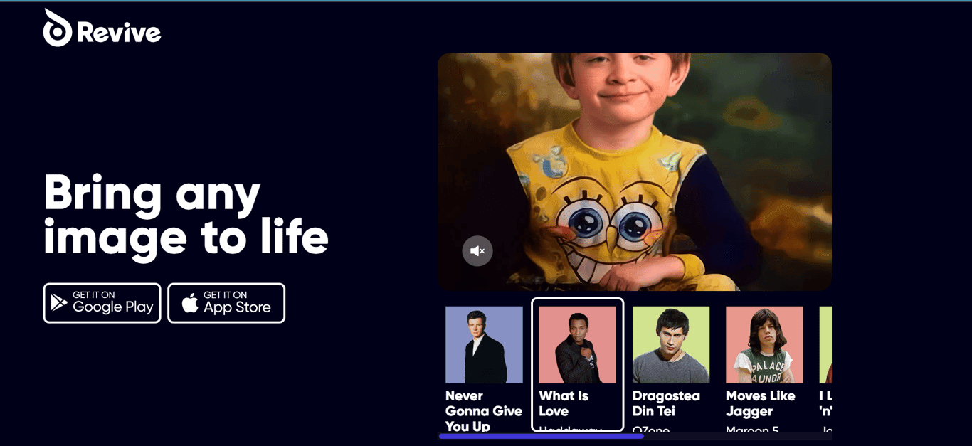 Revive App screenshot