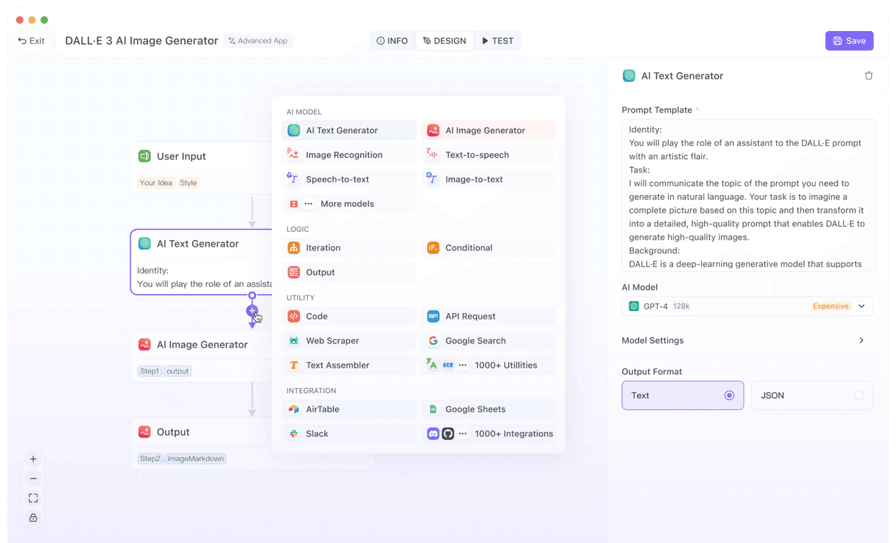 Anakin AI screenshot