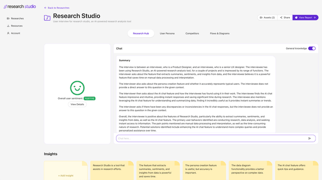 Research Studio screenshot 1