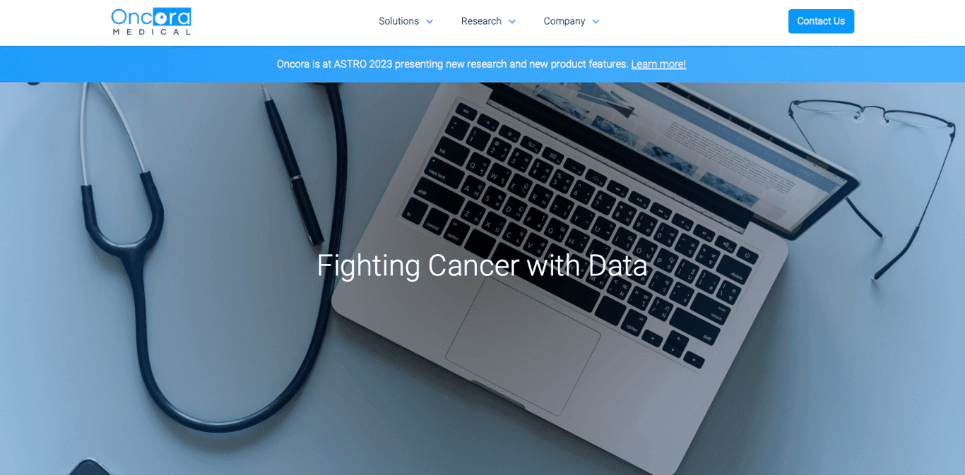Oncora.ai screenshot