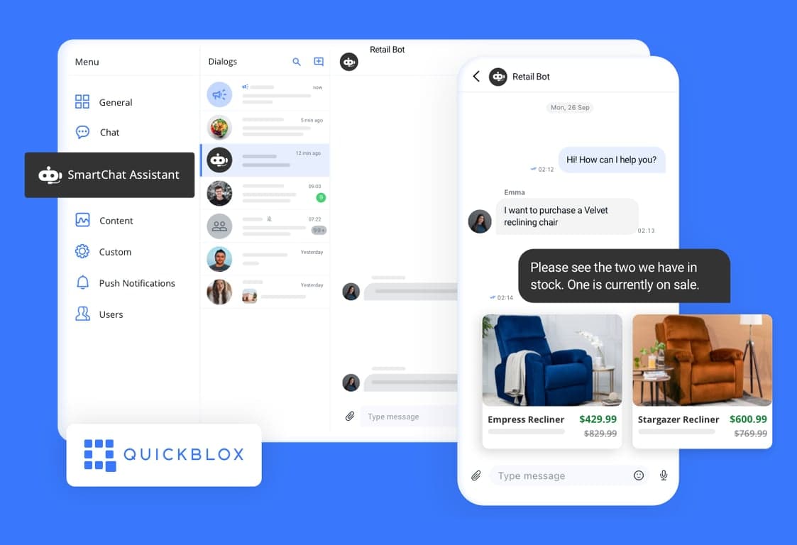 AI SmartChat Assistant screenshot