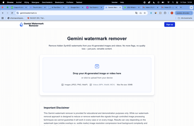 Geminiwatermark.io screenshot