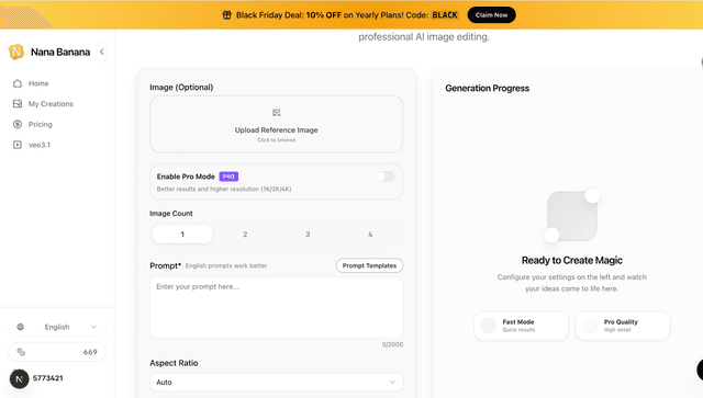 Nana Banana Pro screenshot 1