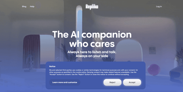 Replika screenshot 1