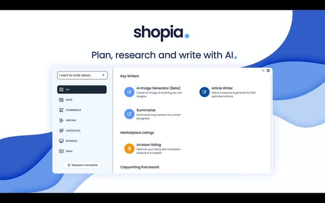 Shopia screenshot 1
