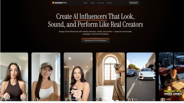 AI Influencer Generator screenshot 1