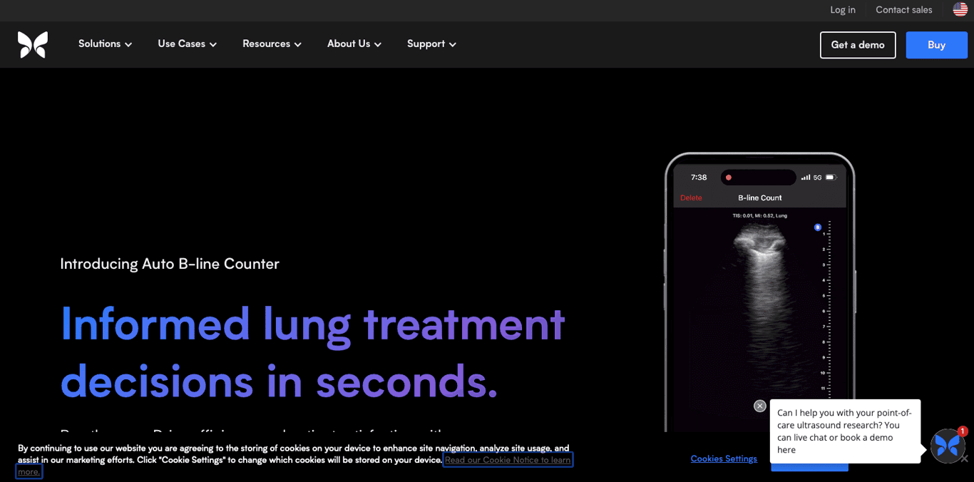 Butterflynetwork screenshot