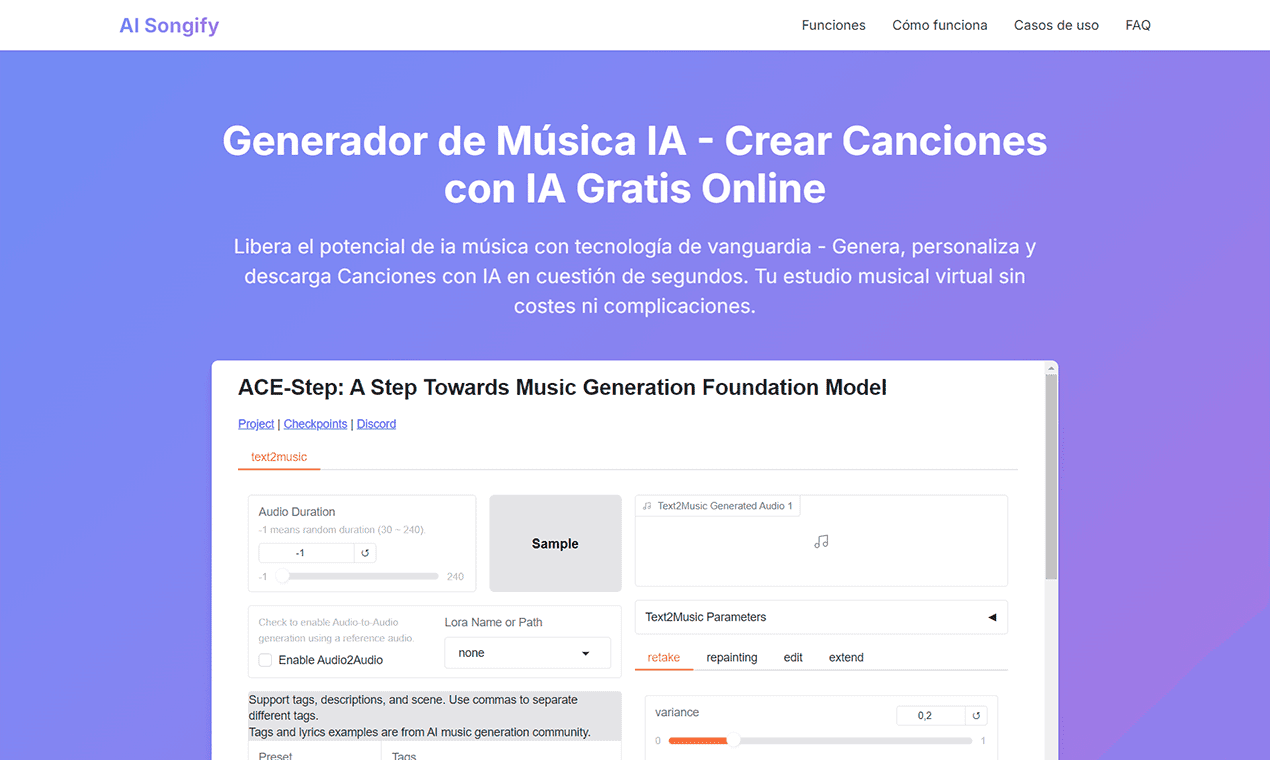 AI Songify screenshot