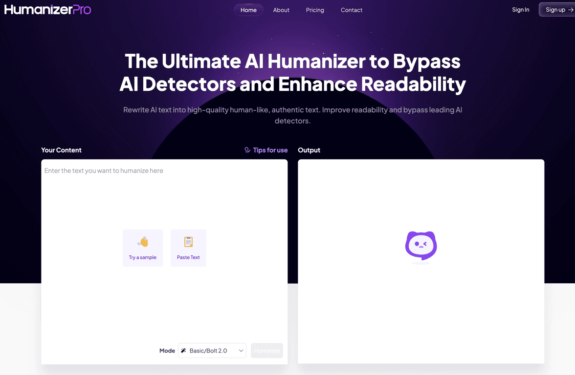 HumanizerPro screenshot