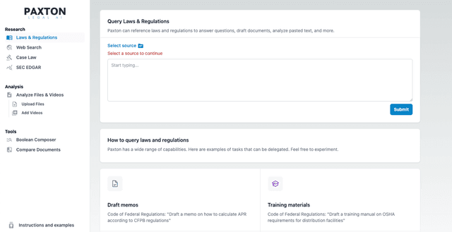 Paxton AI screenshot 1